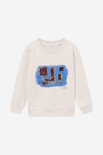 Les Deux Berkeley Sweatshirt - Elfenben